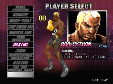 Buriki One - Screenshot - Game Select