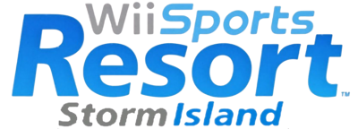 Wii Sports Resort: Storm Island - Clear Logo
