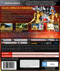Saint Seiya: Brave Soldiers - Box - Back