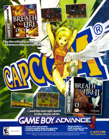 Breath of Fire - Advertisement Flyer - Front