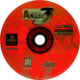 Street Fighter Alpha 3 - Disc Image