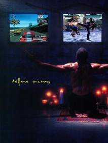 Ridge Racer V - Advertisement Flyer - Front