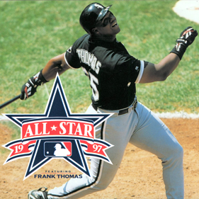 All-Star Baseball '97 Featuring Frank Thomas - Square