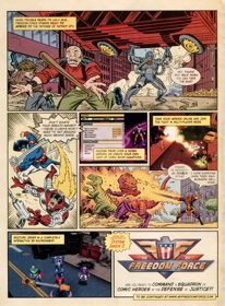 Freedom Force - Advertisement Flyer - Front