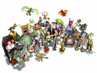 Grabbed by the Ghoulies - Fanart - Background