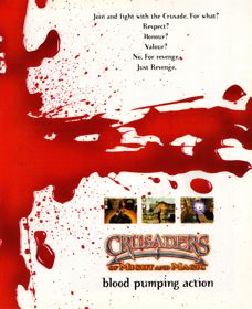 Crusaders of Might and Magic - Advertisement Flyer - Front