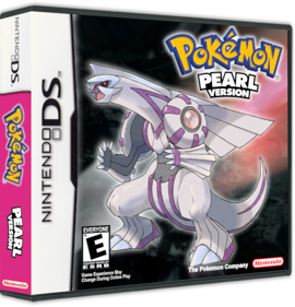 Pokémon Pearl Version - Box - 3D Image