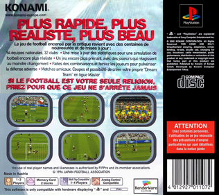 Pro Evolution Soccer 2 - Box - Back