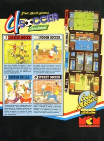 4 Soccer Simulators - Box - Back