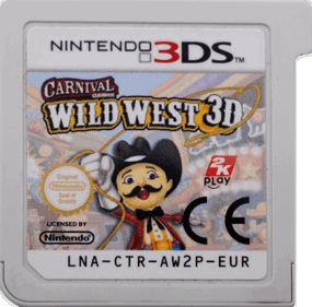 Carnival Games: Wild West 3D - Cart - Front