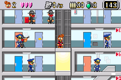 Elevator Action: Old & New - Screenshot - Gameplay Image