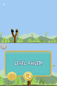 Evil Birds DS - Screenshot - Game Over