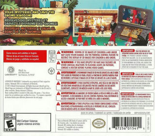 Gravity Falls: Legend of the Gnome Gemulets - Box - Back