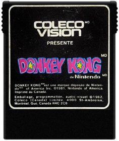 Donkey Kong - Cart - Front Image