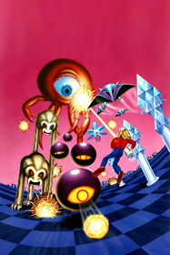 Space Harrier 3D - Poster