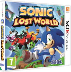 Sonic Lost World - Box - 3D