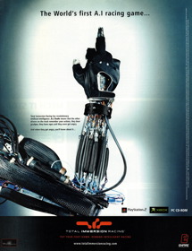 Total Immersion Racing - Advertisement Flyer - Front