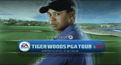 Tiger Woods PGA Tour 07 - Screenshot - Game Title Image