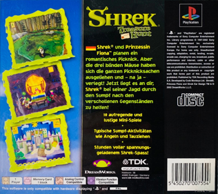 Shrek: Treasure Hunt - Box - Back