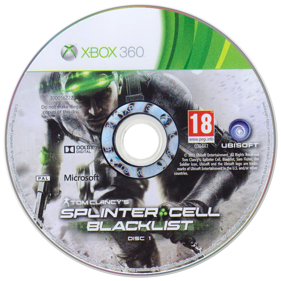 Tom Clancy's Splinter Cell: Blacklist - Disc Image