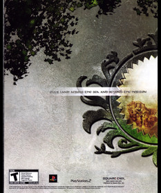 Dragon Quest VIII: Journey of the Cursed King - Advertisement Flyer - Front