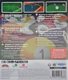 3D Billiards: Pool & Snooker Remastered - Box - Back