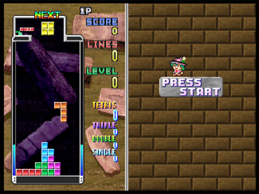 Tetris Plus - Screenshot - Gameplay Image