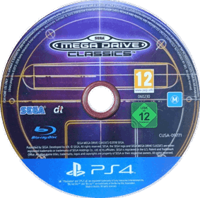 Sega Genesis Classics - Disc
