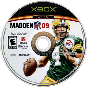 Madden NFL 09 - Disc Image