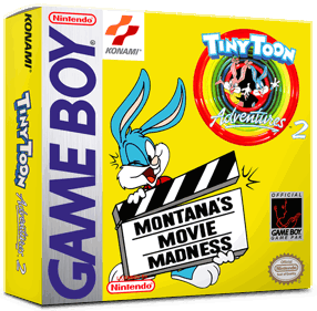 Tiny Toon Adventures 2: Montana's Movie Madness - Box - 3D Image