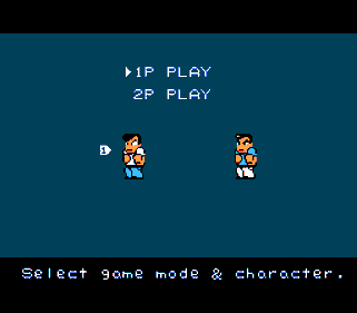 River City Ransom - Screenshot - Game Select