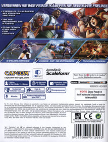 Street Fighter X Tekken - Box - Back