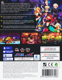Odin Sphere: Leifthrasir - Box - Back