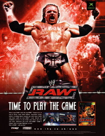WWF Raw - Advertisement Flyer - Front