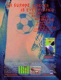 Championship Soccer '94 - Advertisement Flyer - Front