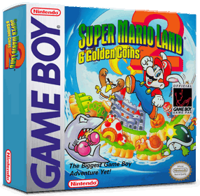 Super Mario Land 2: 6 Golden Coins - Box - 3D Image