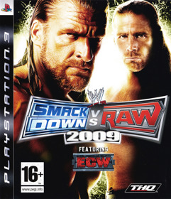 WWE SmackDown vs. Raw 2009 - Box - Front Image