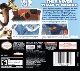 Ice Age 2: The Meltdown - Box - Back