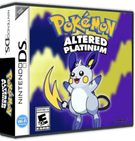 Pokémon Altered Platinum - Box - 3D