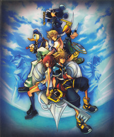 Kingdom Hearts II - Advertisement Flyer - Front