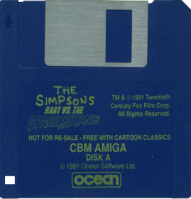 The Simpsons: Bart vs. the Space Mutants - Disc Image