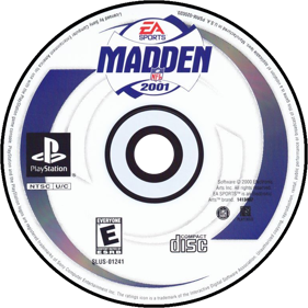 Madden NFL 2001 - Disc Image