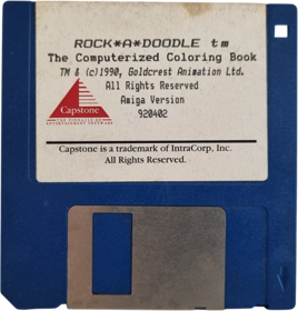 Rock-A-Doodle: The Computerized Coloring Book - Cart - Front