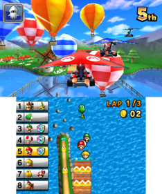 Mario Kart 7 - Screenshot - Gameplay