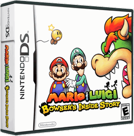 Mario & Luigi: Bowser's Inside Story - Box - 3D Image