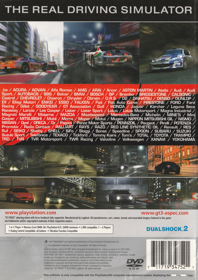 Gran Turismo 3: A-Spec - Box - Back