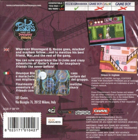 Foster's Home for Imaginary Friends - Box - Back