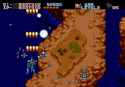 Robo Aleste - Screenshot - Gameplay Image