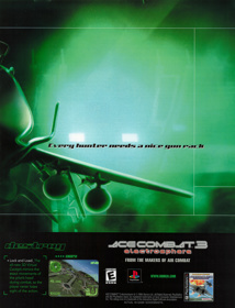 Ace Combat 3: Electrosphere - Advertisement Flyer - Front