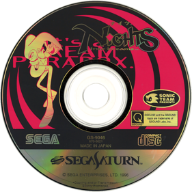 NiGHTS into Dreams... - Disc Image